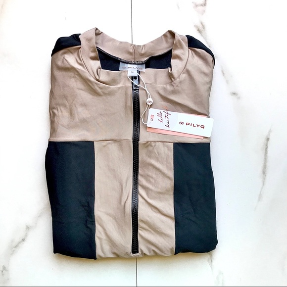 Anthro PilyQ Colorblock RashGuard One Piece Swim - Picture 7 of 10